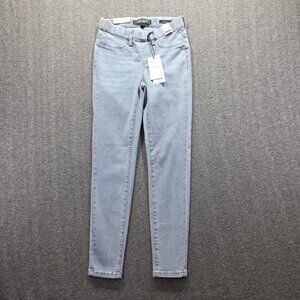 Judy Blue Jeans Womens 0/24 Light Blue Skinny Fit Mid Rise Stretch Pull On